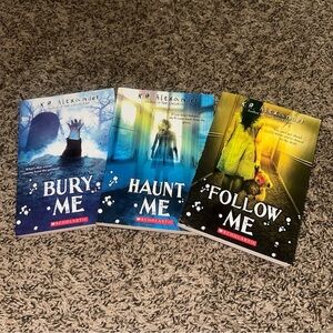 K.R. Alexander Book Set - Bury Me, Haunt Me, Follow Me